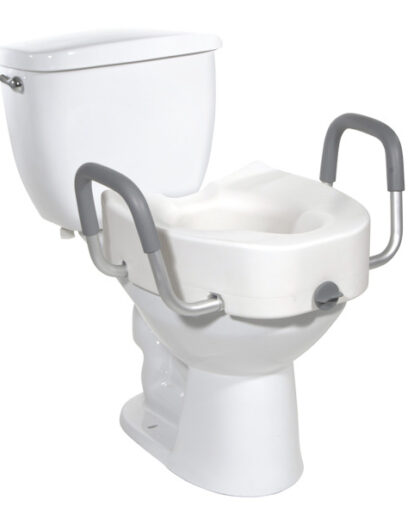 Raised Toilet Seat w/ Handles
