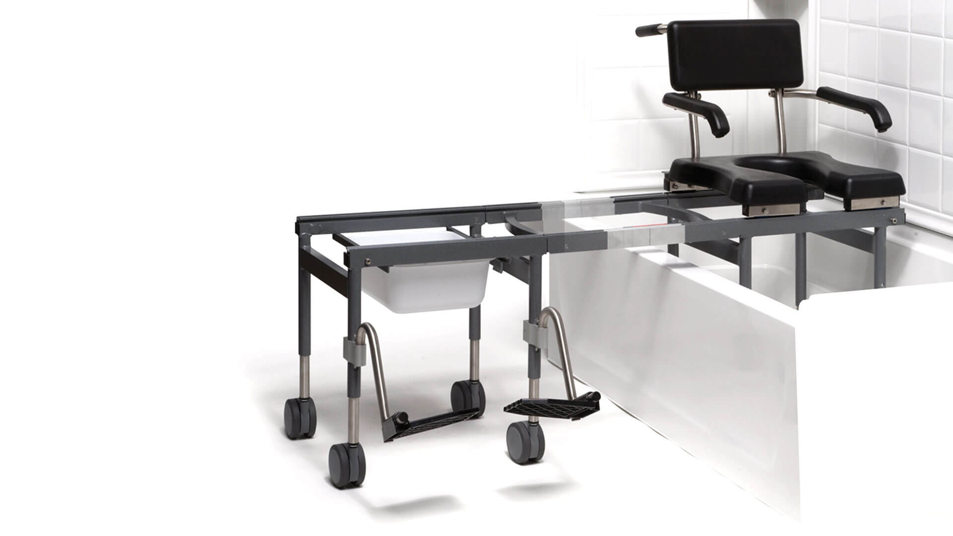 3-1 Sliding Commode Bench - Image 3