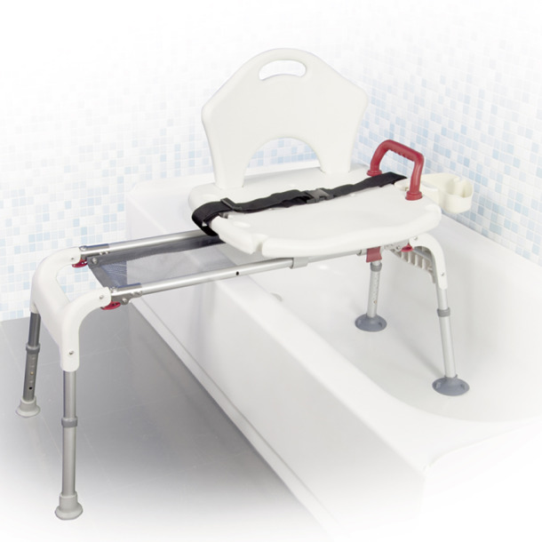 Folding Universal Sliding Transfer Bench - Image 3