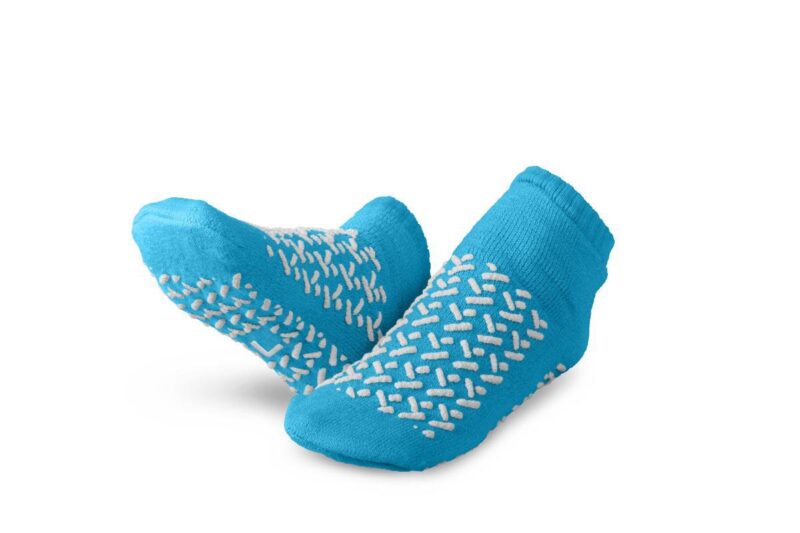 Safety Socks - Double Tread - L - Blue